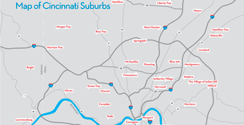 Map of the Suburbs